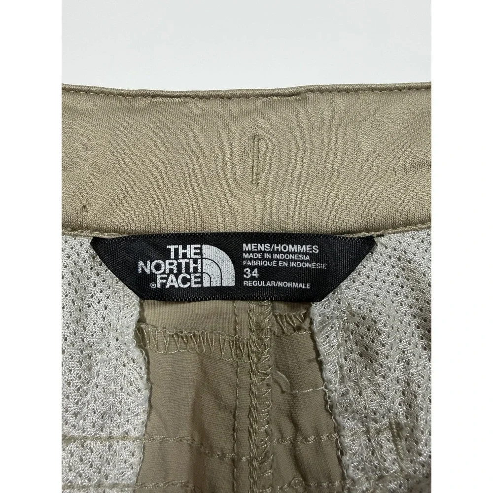 The North Face Shorts Mens 34 Tan Horizon 2.0 Hiking Cargo Camping Outdoors